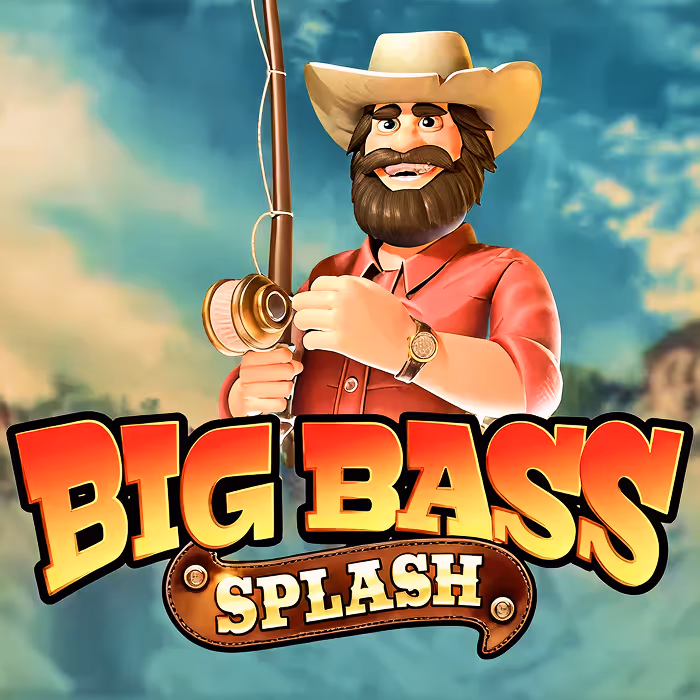 Big Bass Splash fishing bonus with money symbols